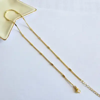 Cadena armada chapada en oro ✨ - miniatura 1