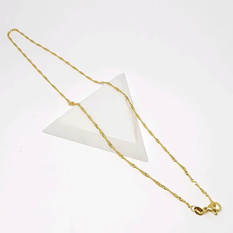 Cadena armada chapada en oro ✨ - 1