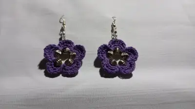Aros crochet - miniatura 1