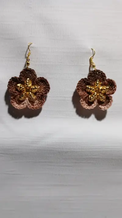 Aros crochet - miniatura 2