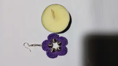 Aros crochet - miniatura 3