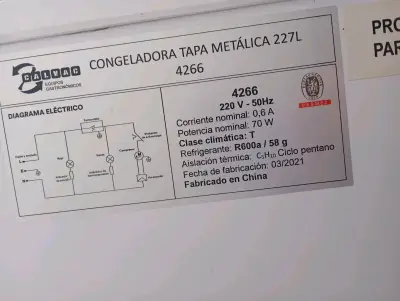 Congelador industrial Calvac - miniatura 2