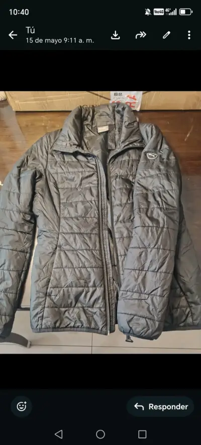 Chaqueta negra acolchada Puma - miniatura 1
