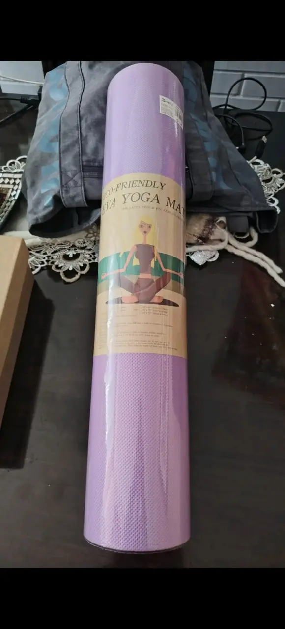 Mat de yoga eco-friendly lavanda