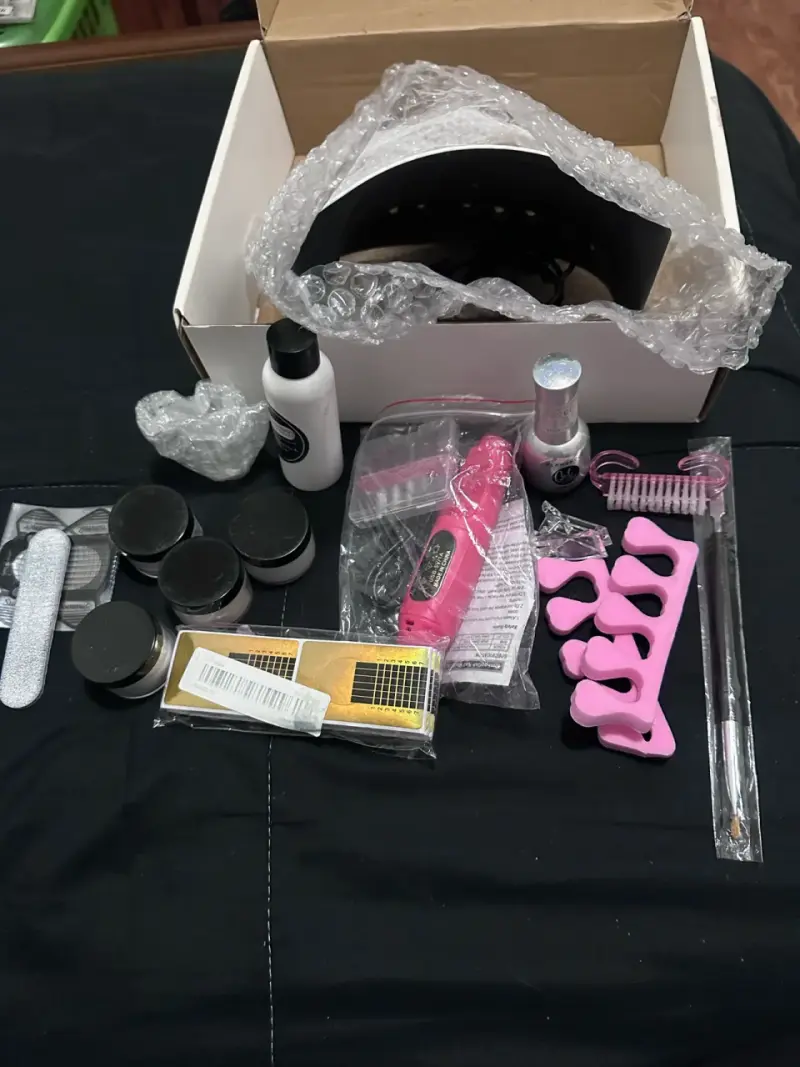 Kit completo para uñas gel