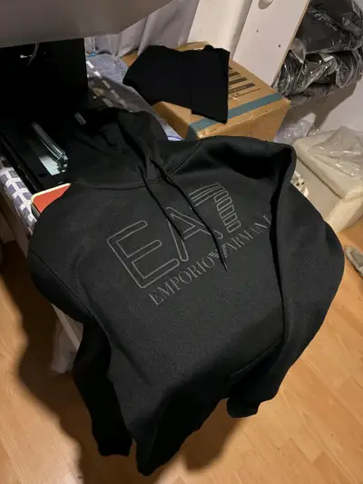 Polerón negro Emporio Armani - miniatura 1