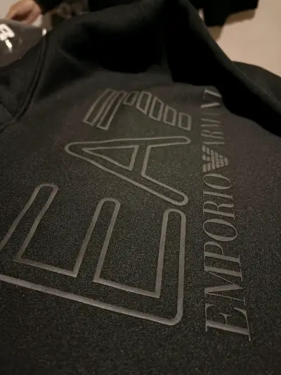 Polerón negro Emporio Armani - miniatura 2