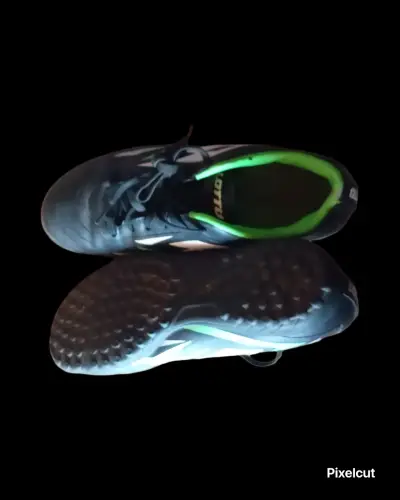 Zapatos de fútbol indoor negros - miniatura 1