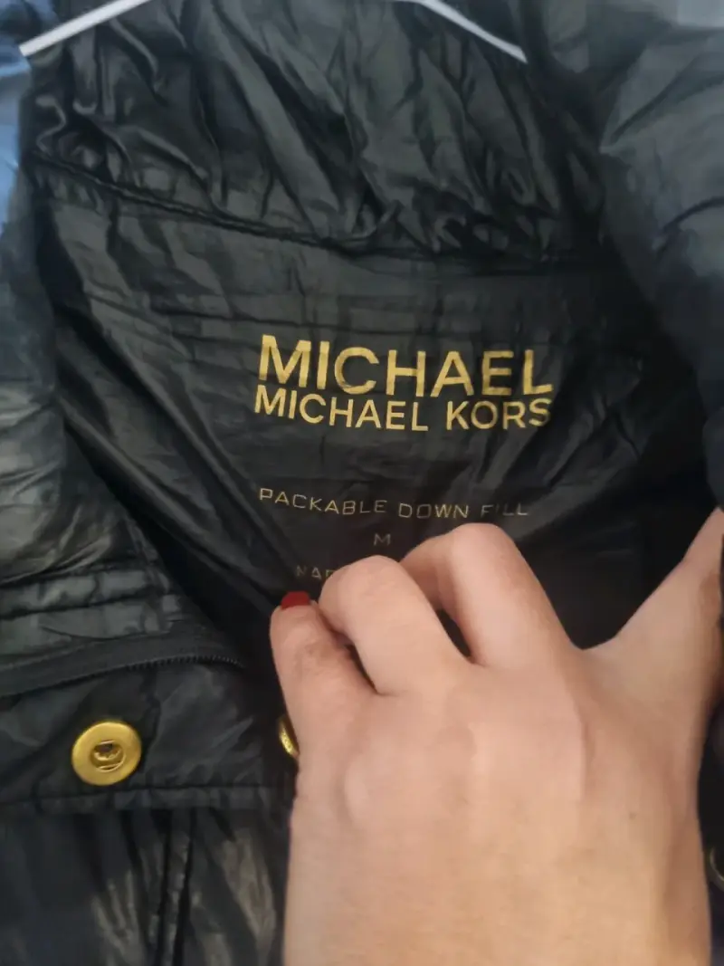 Parka acolchado negro mujer Michael kors original - 4