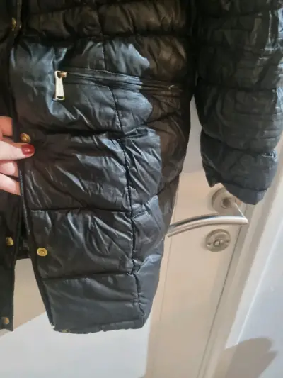 Parka  acolchado negro mujer Michael kors original - miniatura 5