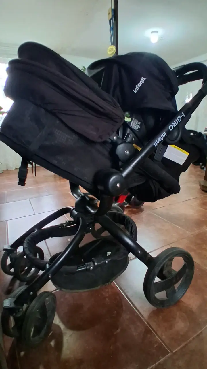 Coche de bebé Infanti i giro 360 negro - 2