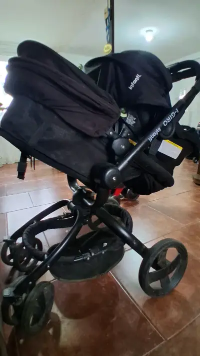 Coche de bebé Infanti i giro 360 negro - miniatura 2