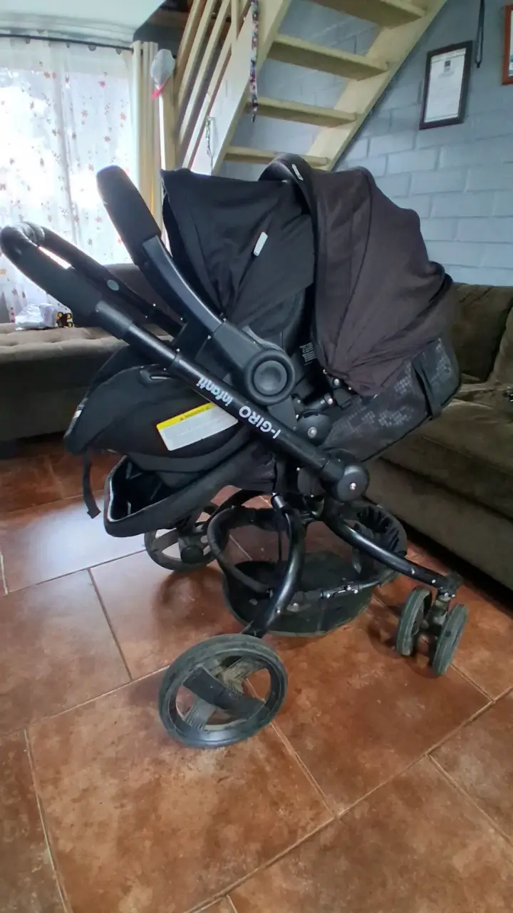 Coche de bebé Infanti i giro 360 negro - 3