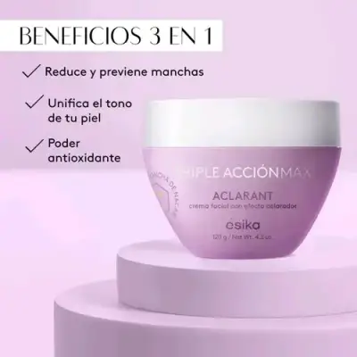 Crema facial aclarante Ésika 120g - miniatura 2