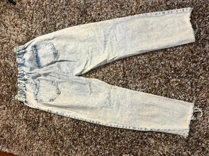 Jeans denim desgastados - 2