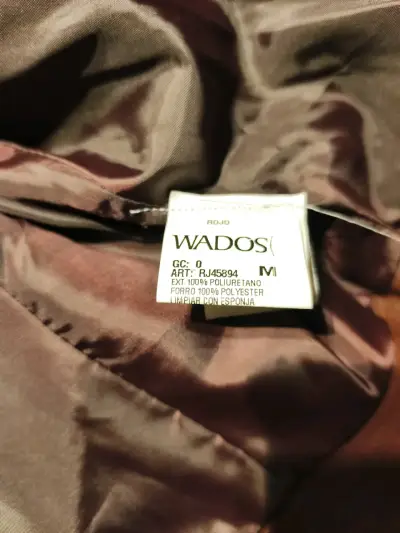 Chaqueta de cuero marrón Wados - miniatura 5