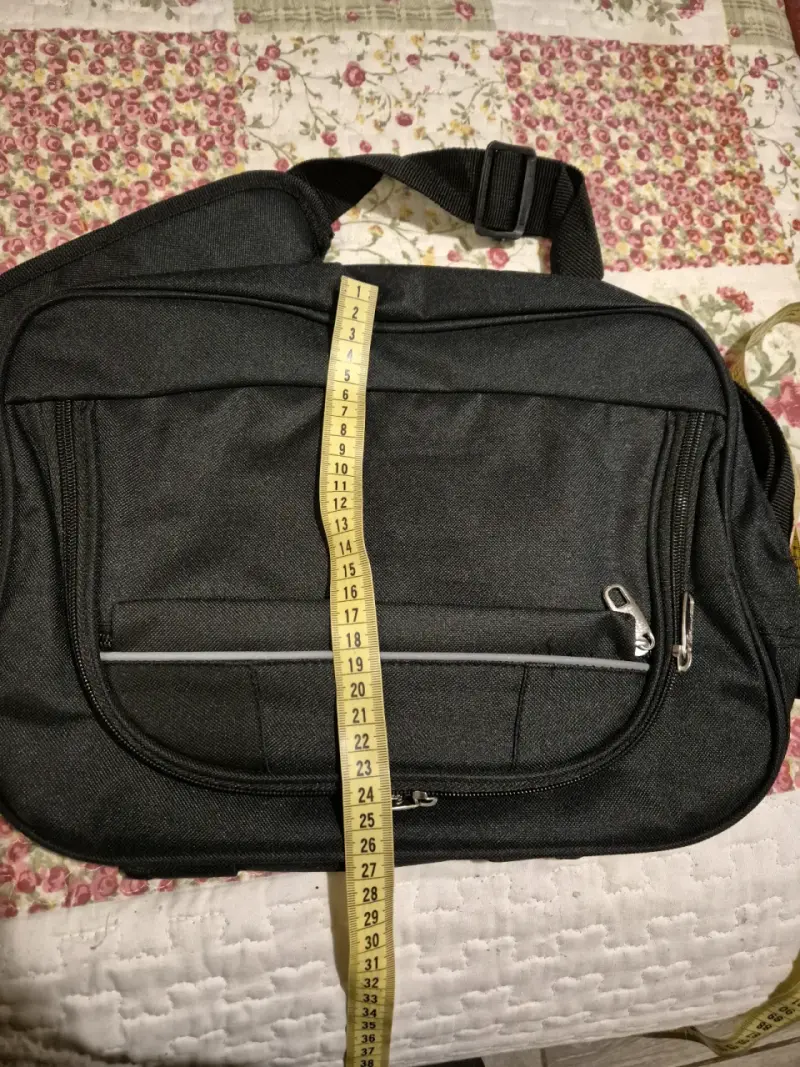 Bolso mensajero negro - 2
