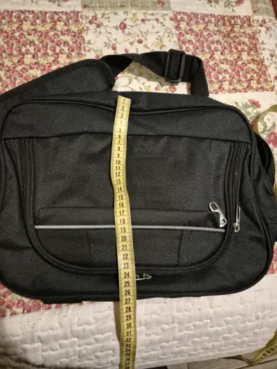 Bolso mensajero negro - miniatura 2