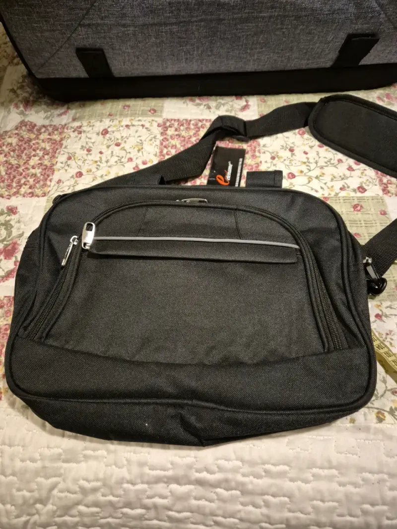 Bolso mensajero negro - 4