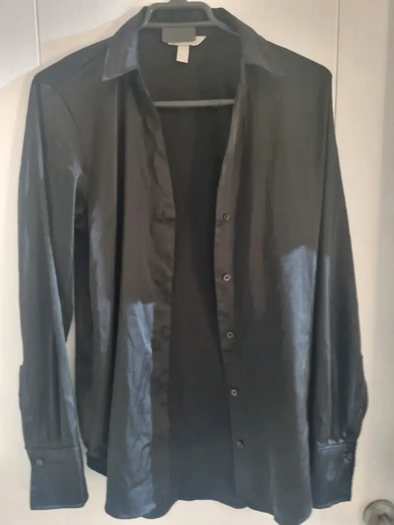 Camisa formal negra h&m - 1