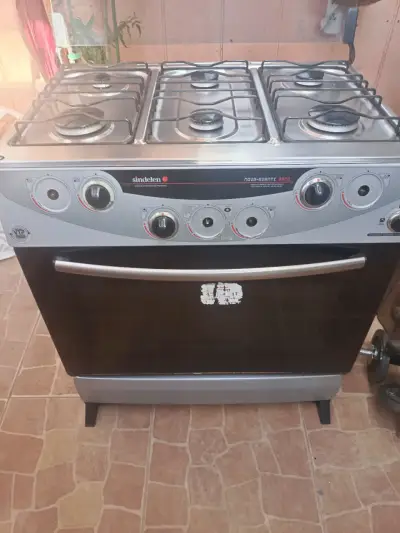 Cocina a gas Sindelen gris - miniatura 4