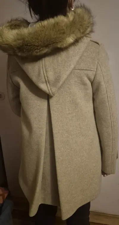 Abrigo gris con capucha Saville Row - miniatura 4