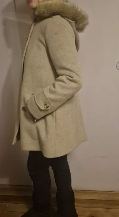 Abrigo gris con capucha Saville Row - miniatura 5