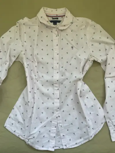 Camisa rosado claro anclas mujer - miniatura 1