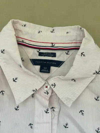 Camisa rosado claro anclas mujer - miniatura 2