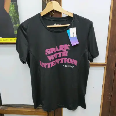 Polera negra Lotto nueva - miniatura 1