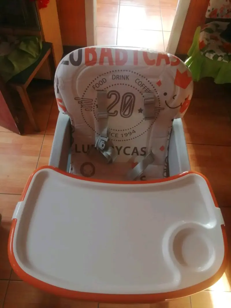 Silla alta infantil multicolor - 3