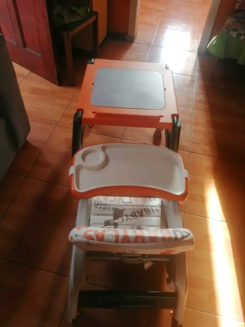Silla alta infantil multicolor - 6