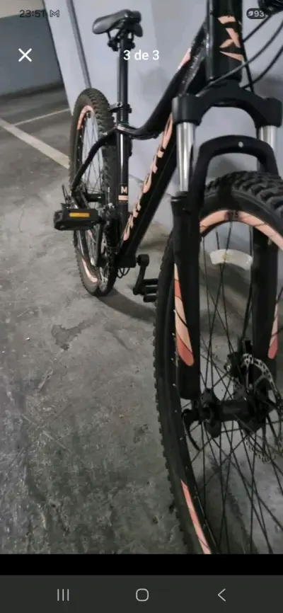 Bicicleta Oxford montaña negra - miniatura 2