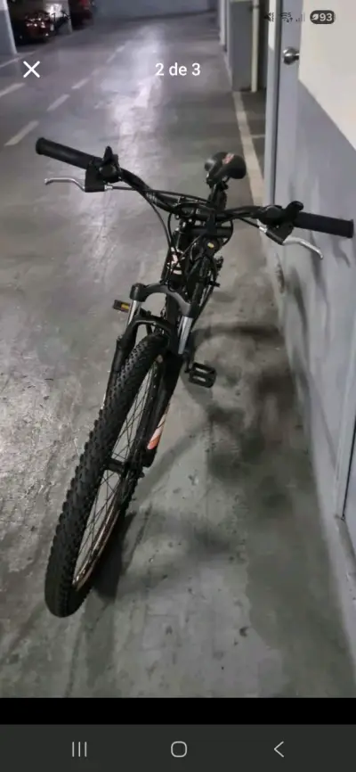 Bicicleta Oxford montaña negra - miniatura 3