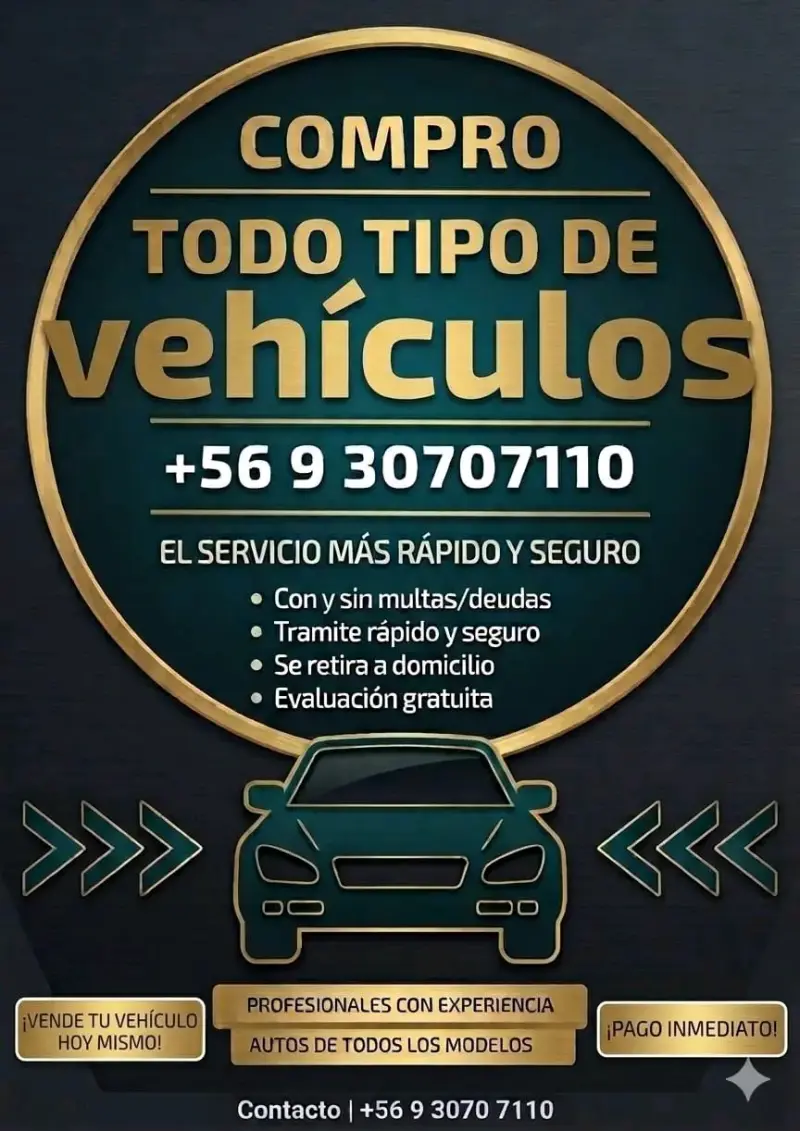 Compro vehículos con y sin detalles