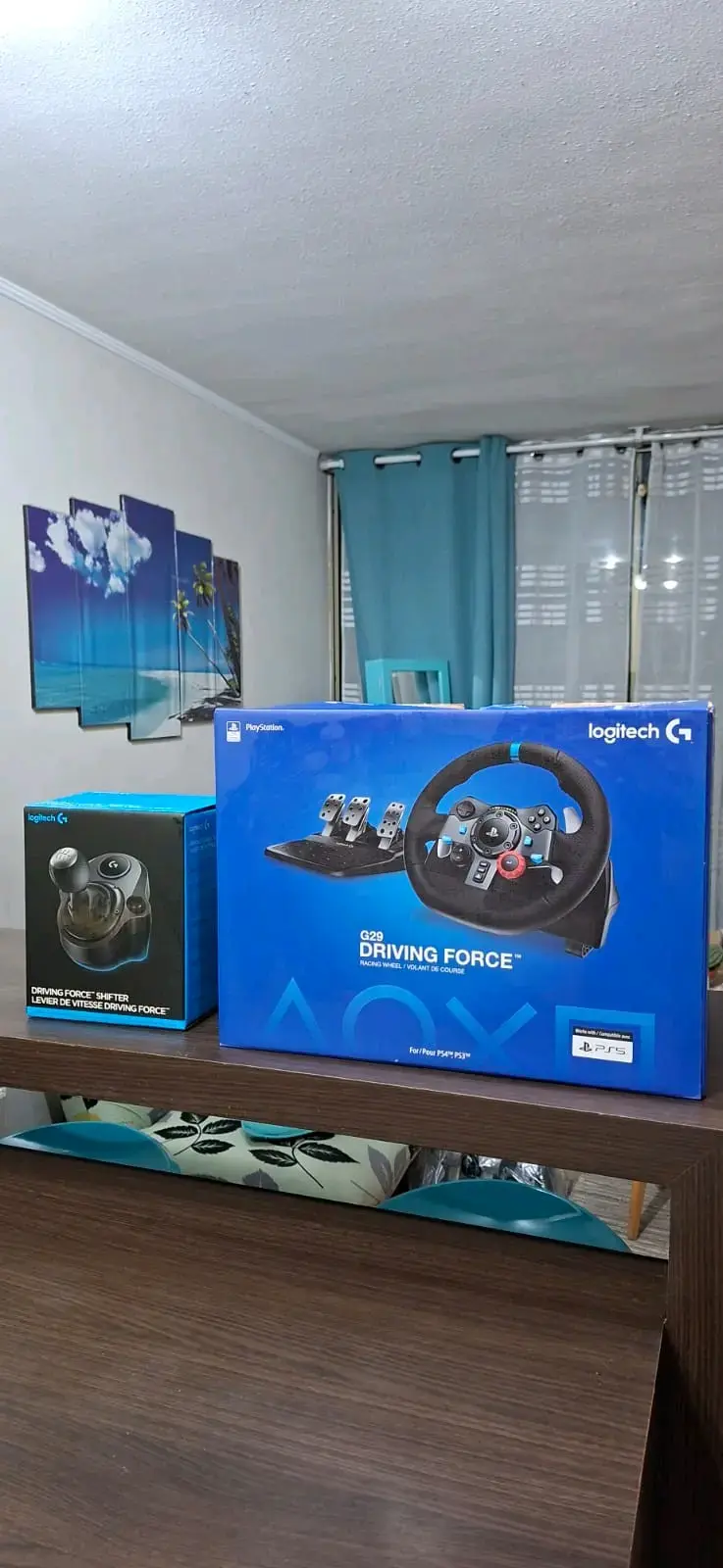 Volante Logitech G29 y palanca - 1