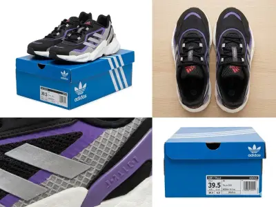 Adidas X9000L4 Cyberpunk - Negro/Morado - miniatura 1