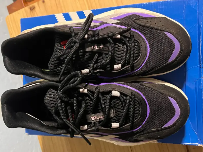 Adidas X9000L4 Cyberpunk - Negro/Morado - 4