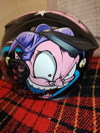 Casco de moto negro FGN - miniatura 2