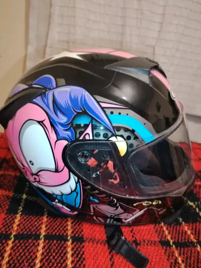 Casco de moto negro FGN - miniatura 4