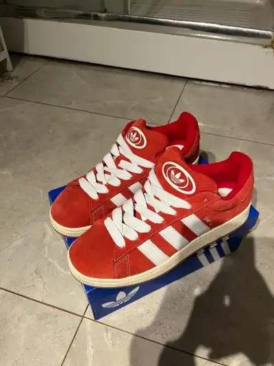 Zapatillas campus  rojas - miniatura 1