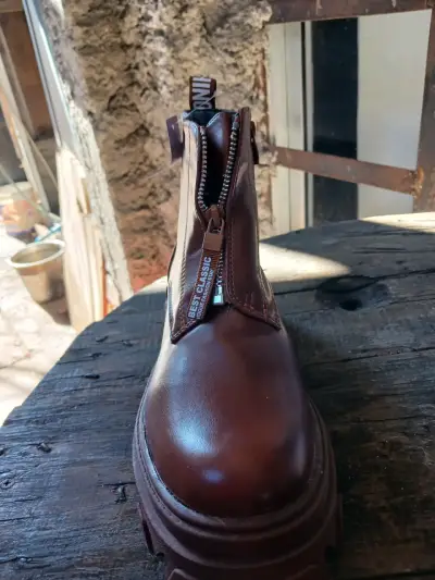 Botas de invierno marrones con forro - miniatura 2