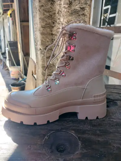Botas de invierno marrones con forro - miniatura 6