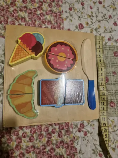 Set de alimentos de madera - miniatura 2