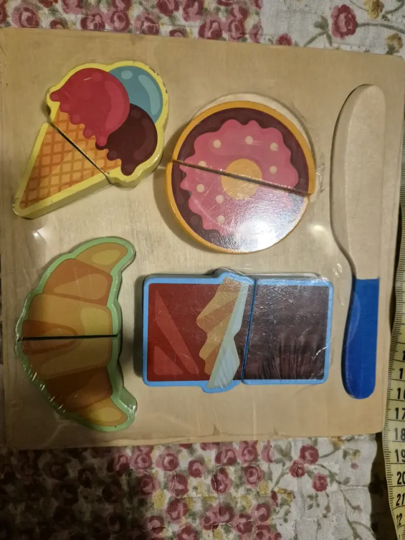 Set de alimentos de madera - 3