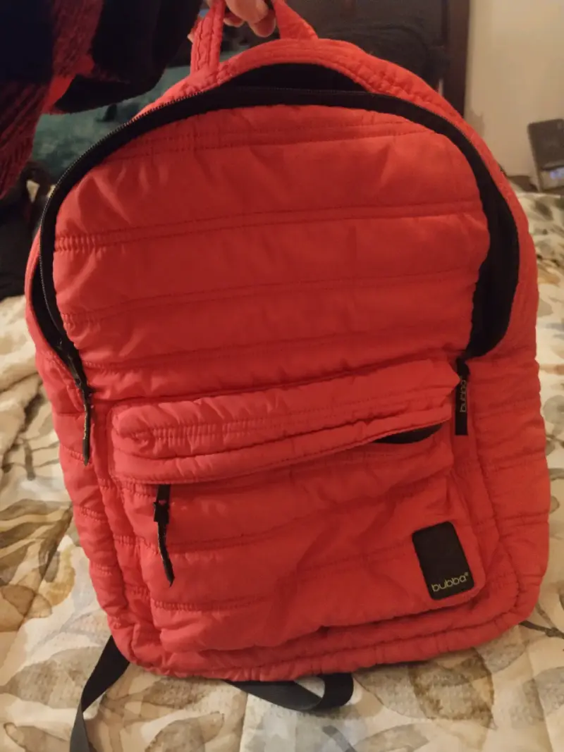 Mochila roja acolchada Bubba - 2