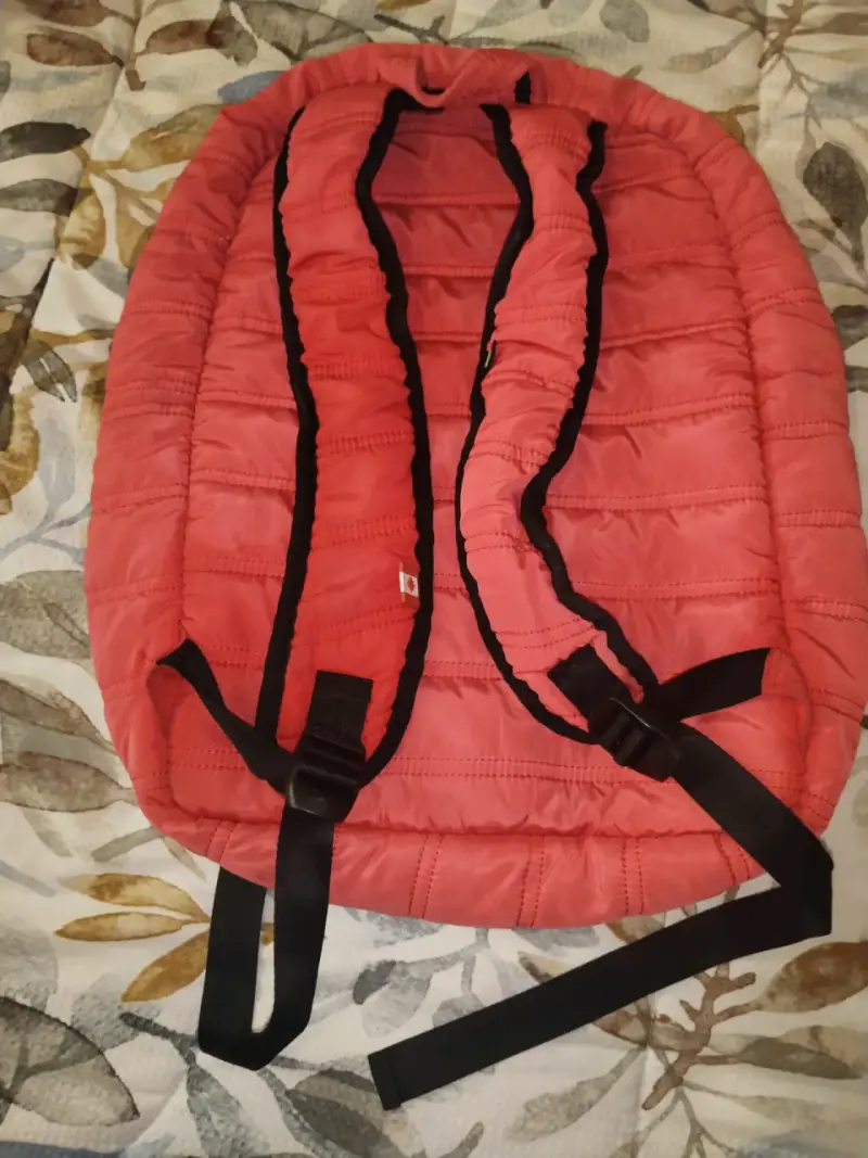 Mochila roja acolchada Bubba - 3