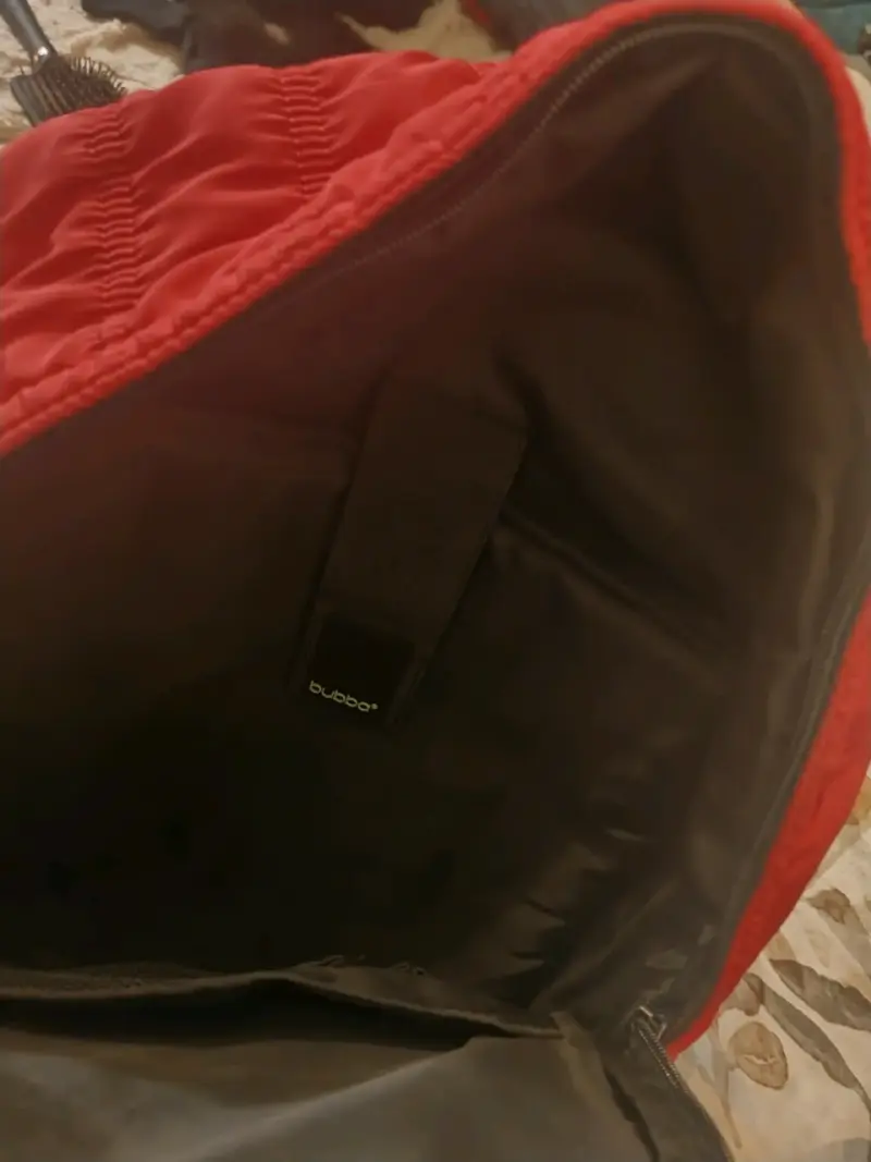 Mochila roja acolchada Bubba - 4