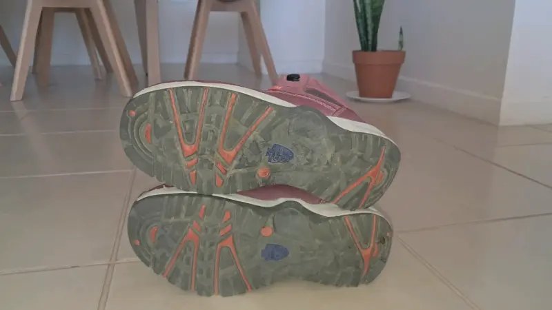 Botines de seguridad rosados - 2