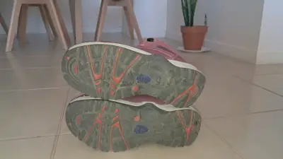 Botines de seguridad rosados - miniatura 2
